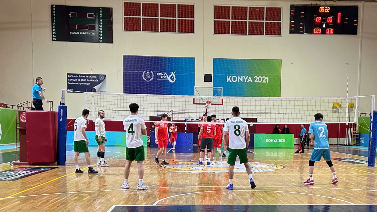 Selçuk Üniversitesi, Ünilig Voleybol Bölgesel Ligi’ne ev sahipliği yapıyor